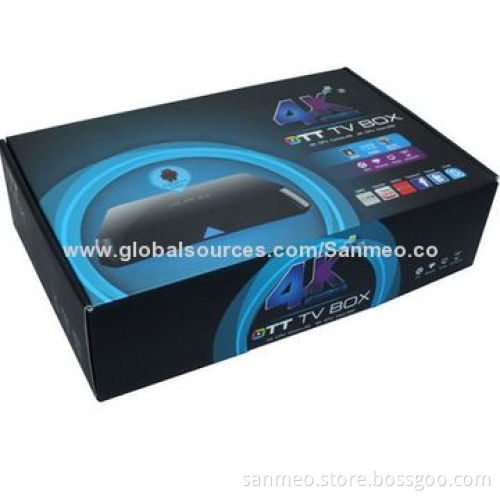 Smart Android TV-box, Quad-core Amlogic S802 8G Mali-450/GPU 4K HDMI XBMC Bluetooth/Dual WiFi